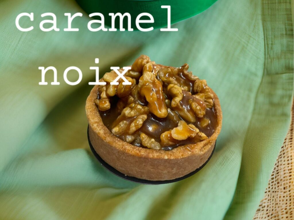 Tartelette Caramel Noix Maison